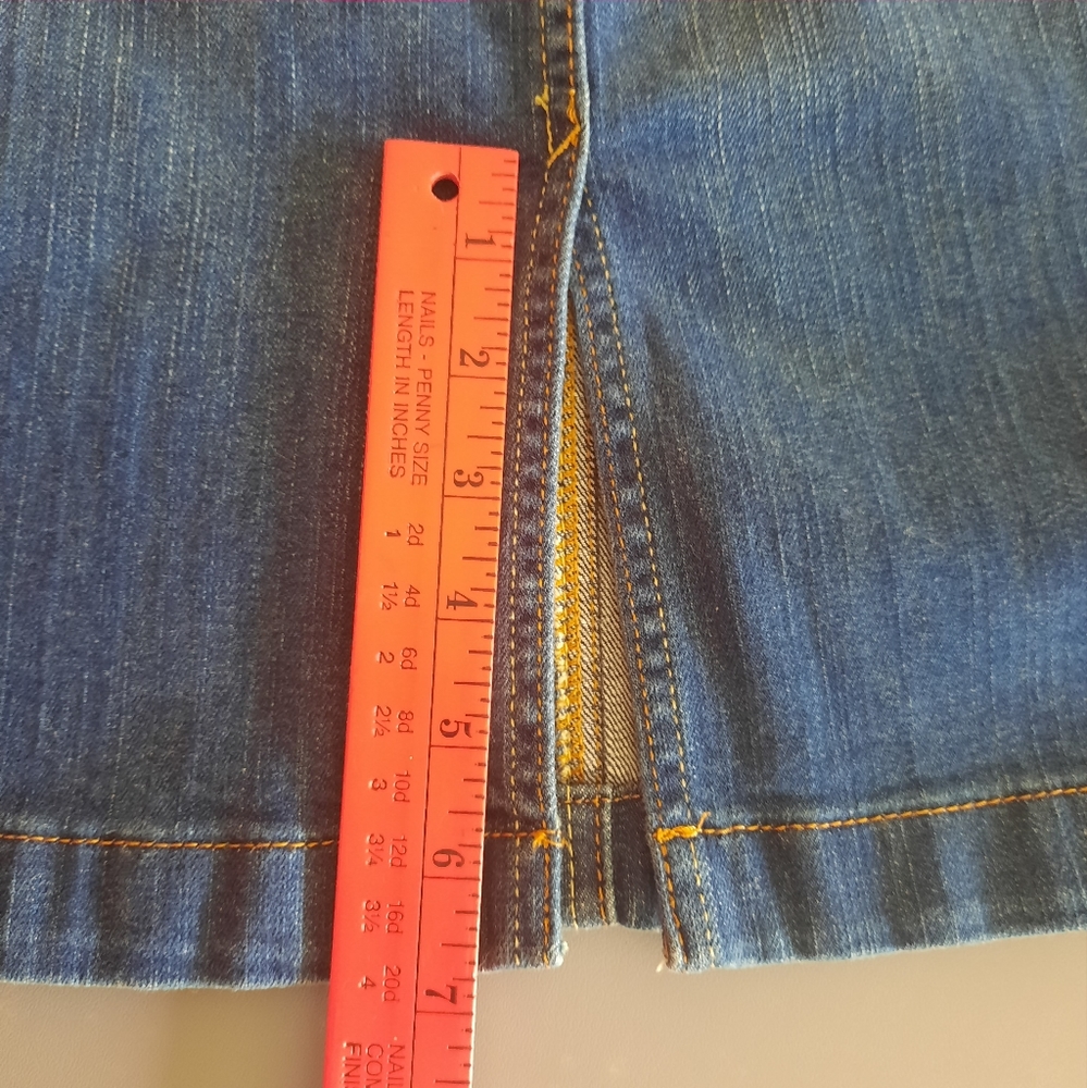 Old Navy High Rise Denim Pencil Skirt, Size 4, NWT - Picture 8 of 8